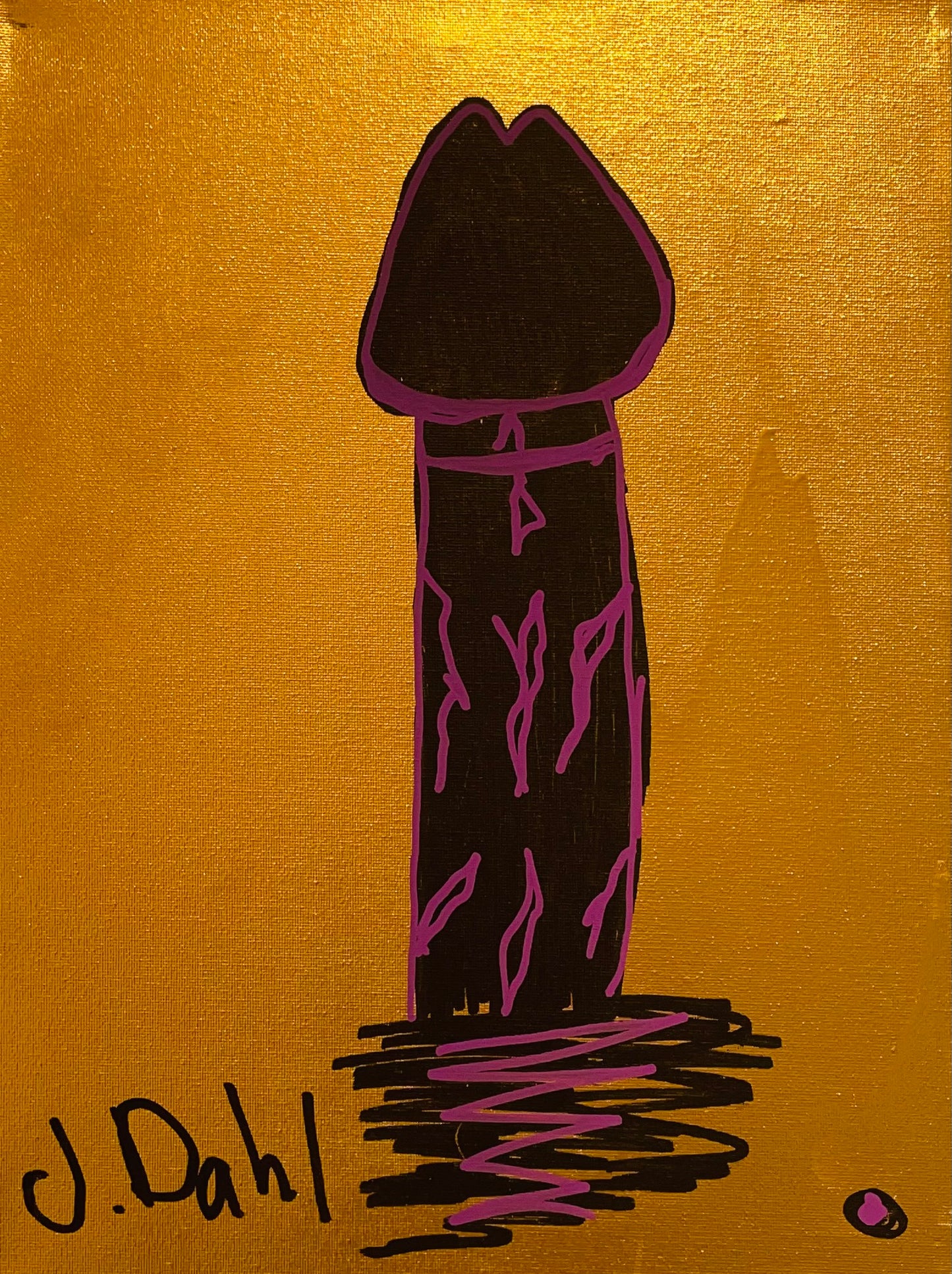 "PIK", kunsttryk af Jesper "Jokeren" Dahl nr. 74