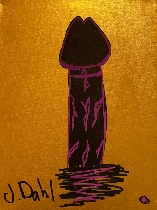 "PIK", kunsttryk af Jesper "Jokeren" Dahl nr. 74
