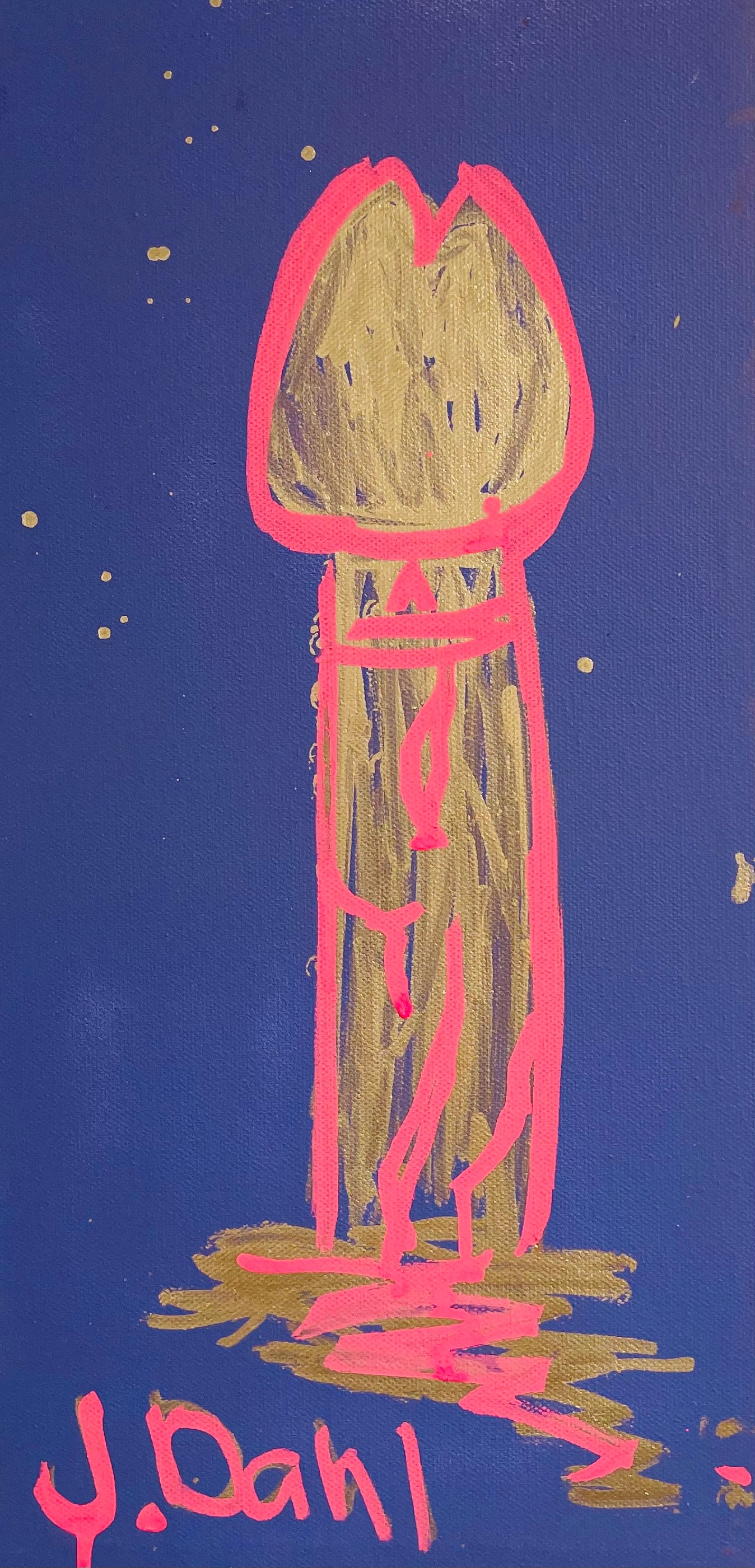 "PIK", kunsttryk af Jesper "Jokeren" Dahl nr. 58