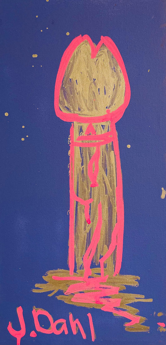 "PIK", kunsttryk af Jesper "Jokeren" Dahl nr. 58