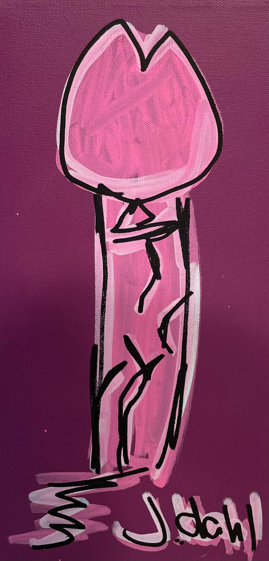 "PIK", kunsttryk af Jesper "Jokeren" Dahl nr. 17