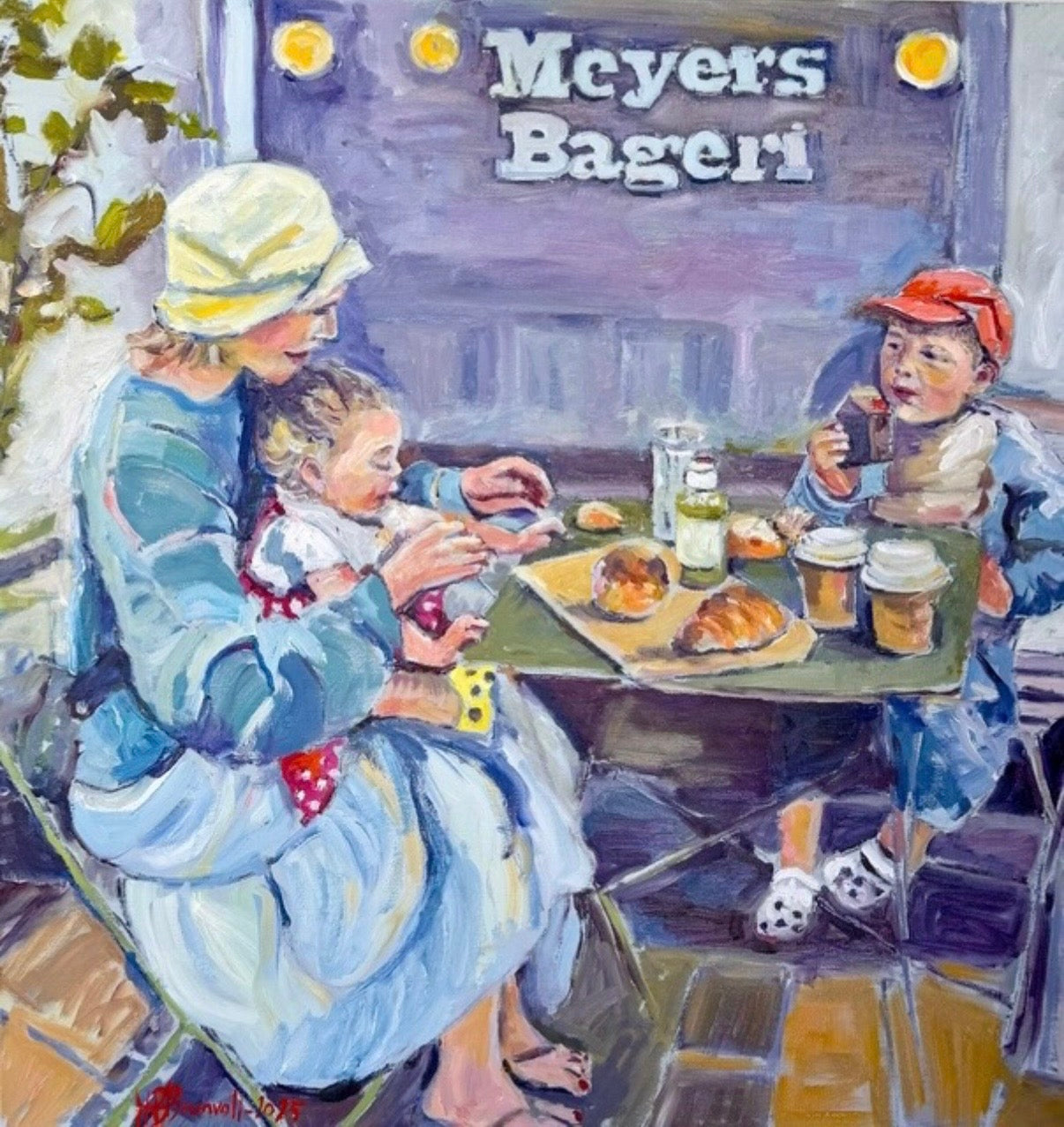 "Hyggestund", Original, Hilde Bergfjord Brunvoll