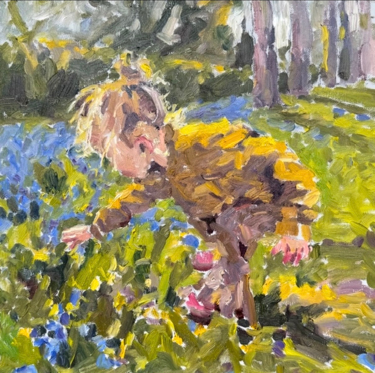 "Blomsterpike", Original, Hilde Bergfjord Brunvoll