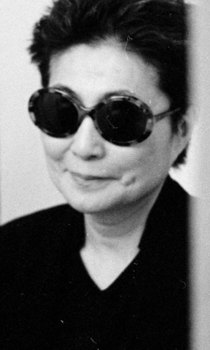 Yoko Ono, Fine Art Giclée Dibond tryk, 90x150 cm.