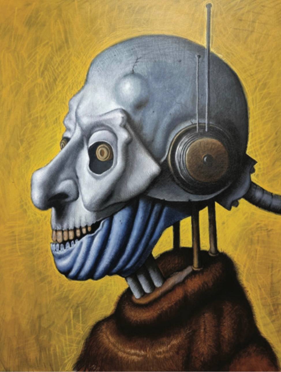 "Radioboy" original by Kevin Wood