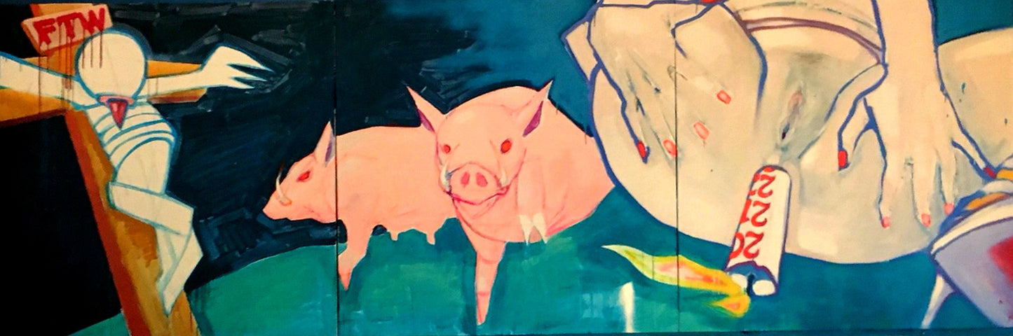 "Kalenderlys", Acryl Dibond tryk, af Clement Blach Petersen